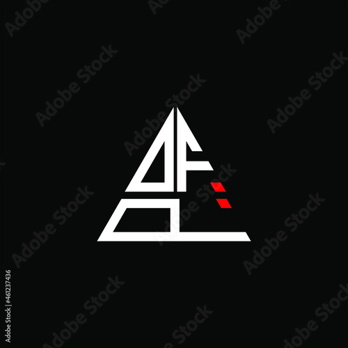 DFP letter logo creative design. DFP unique design, OFP letter logo creative design. OFP unique design

