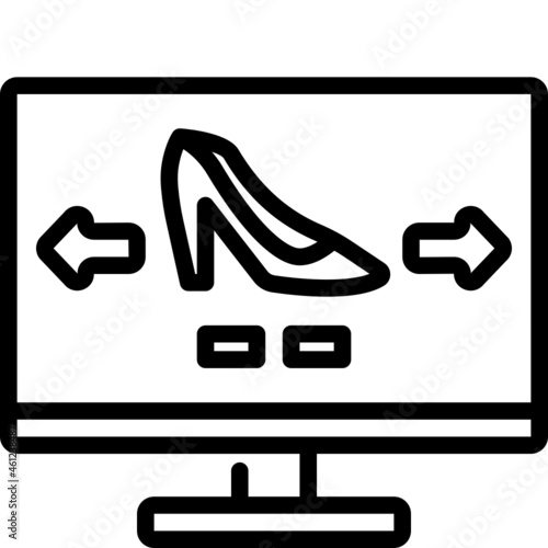 Wallpaper Mural online shop line icon Torontodigital.ca