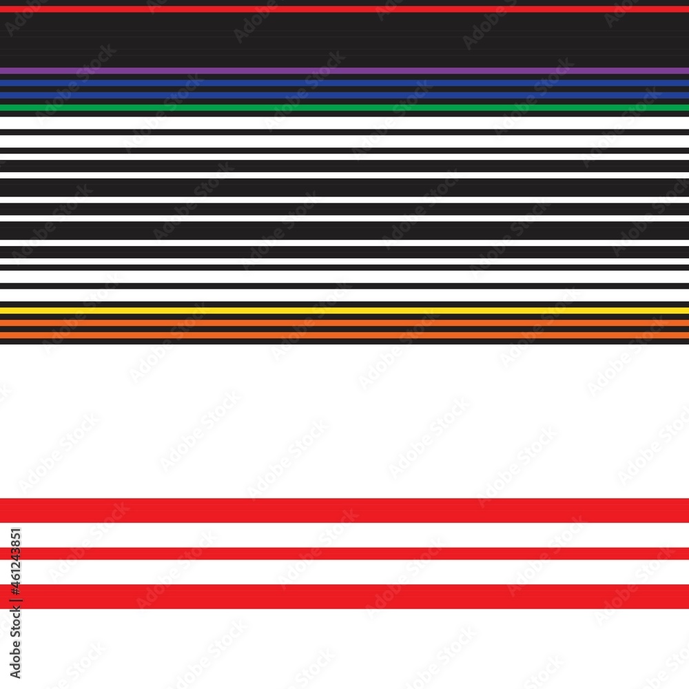 Double Rainbow Striped seamless pattern design Double Rainbow Striped seamless pattern design