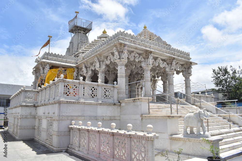 Façade, Shree Ashapura Mataji temple in Pune, one of the top Temples in Kondhwa Khurd, Maharashtra