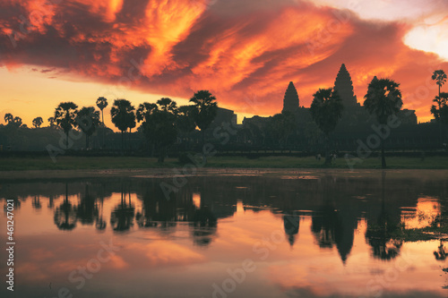Angkor Wat, UNESCO site in Siem REAP, Cambodia