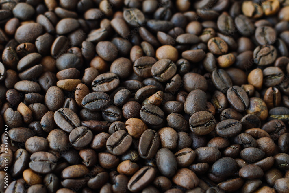 Medium roast robusta coffee beans