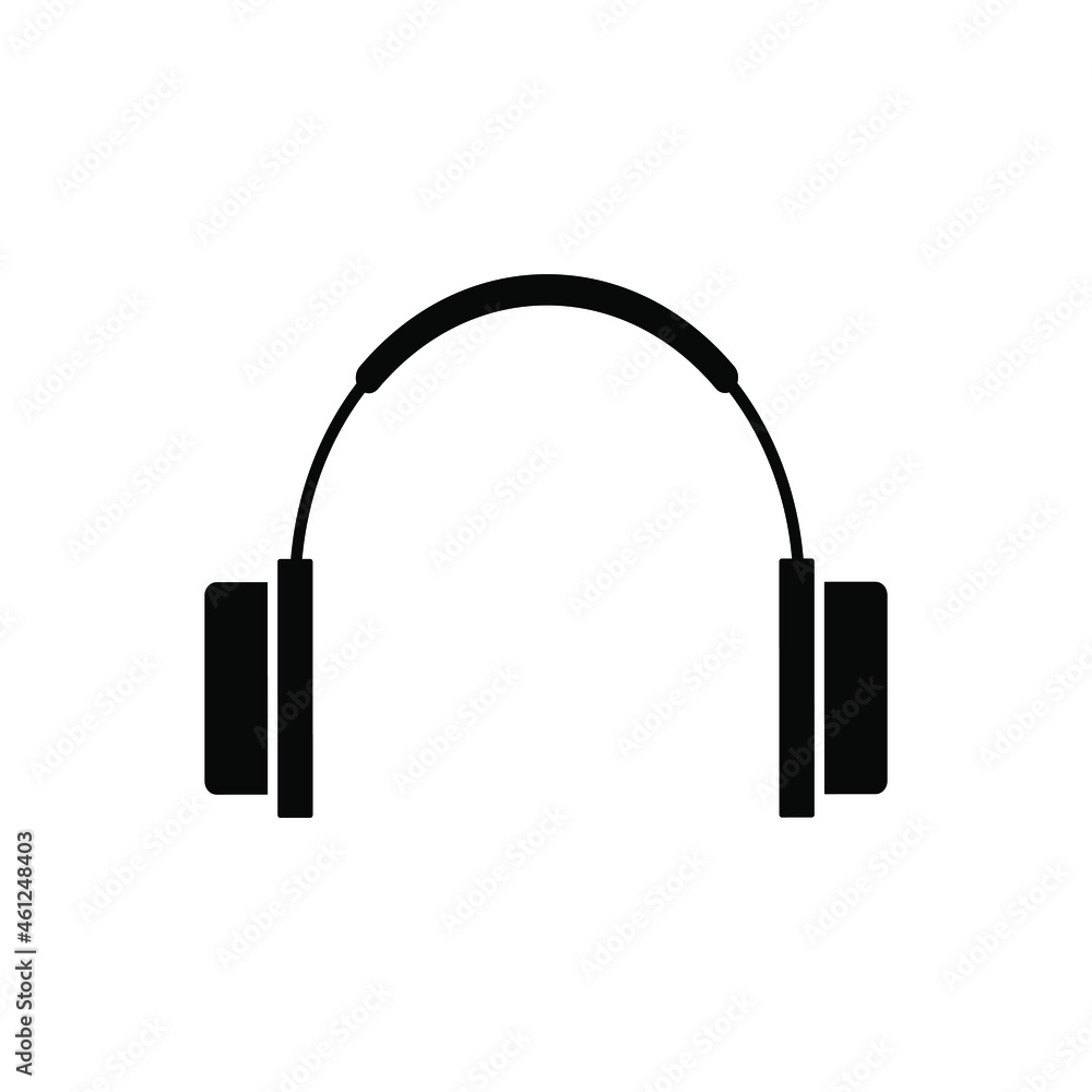 Headphone icon vector. earbuds illustration sign. music symbol. audio logo. Headphone icon vector. earbuds illustration sign. music symbol. audio logo.