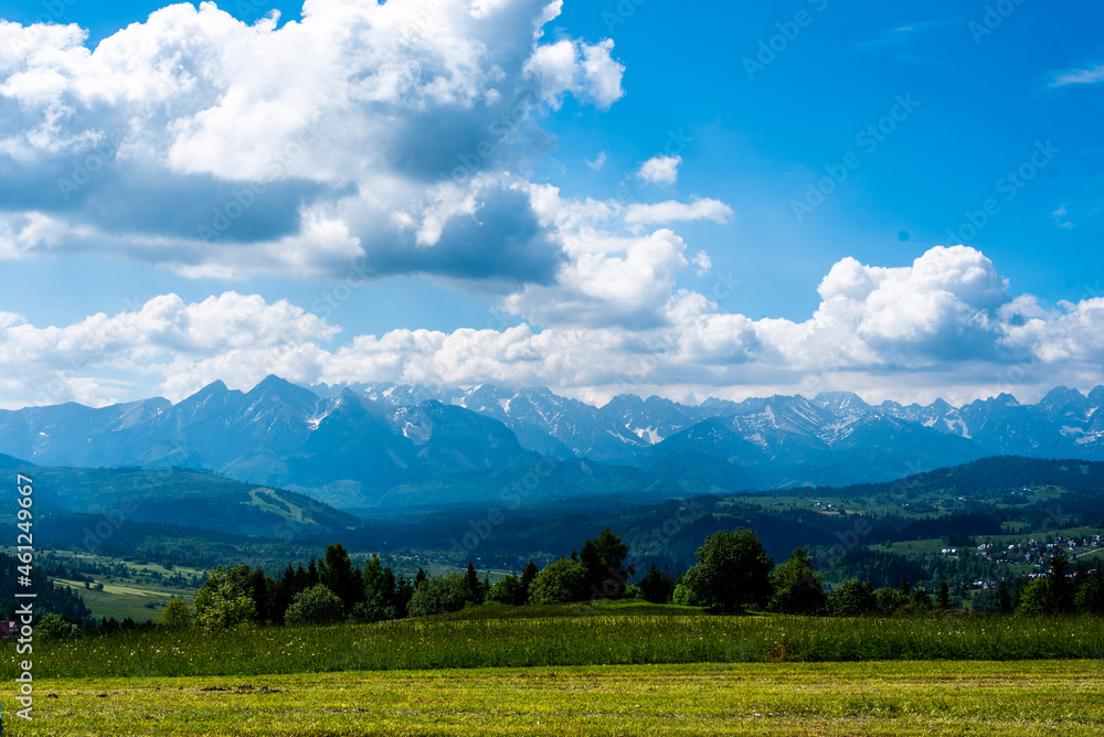 landscape in the mountains landscape in the mountains