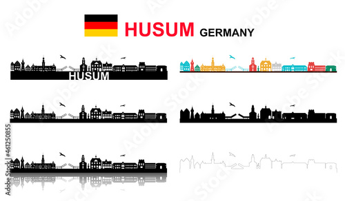 Husum, großes Set