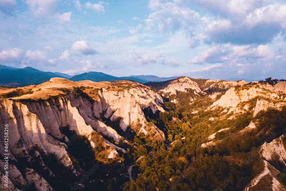 Melnik mountains in Bulgaria 