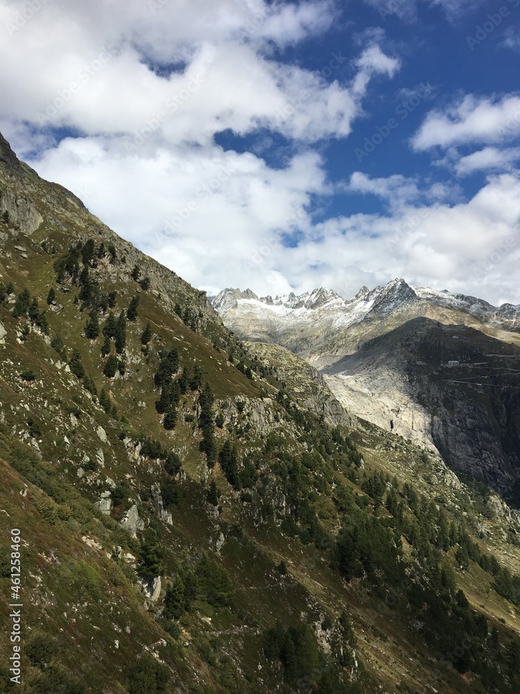 Fototapeta premium landscape with clouds