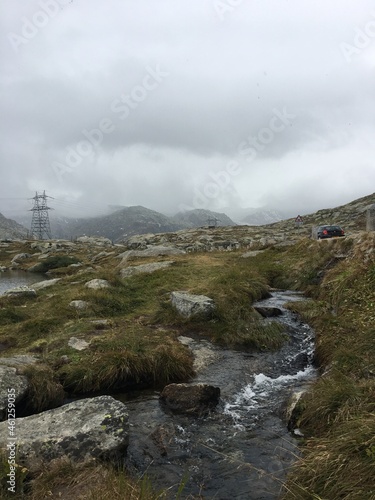 Wallpaper Mural stream in the mountains Torontodigital.ca