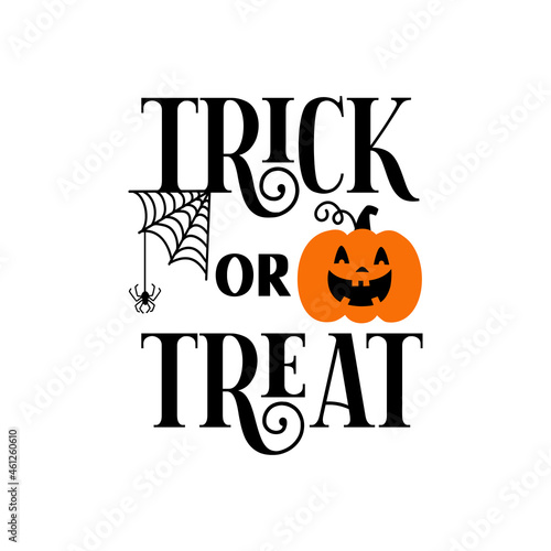 Happy Halloween poster, greeting card, party invitation. Vector illustration.