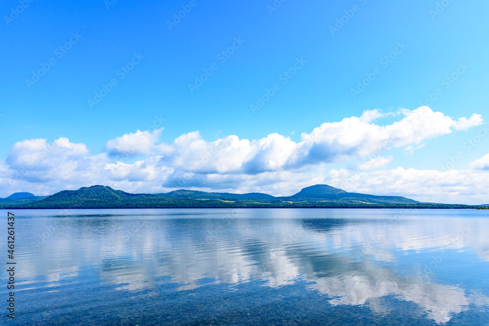 和琴半島からの屈斜路湖