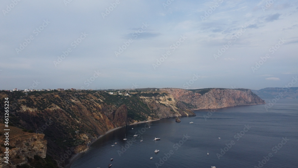 Fototapeta premium View from Cape Fiolent near the city of Sevastopol in Crimea