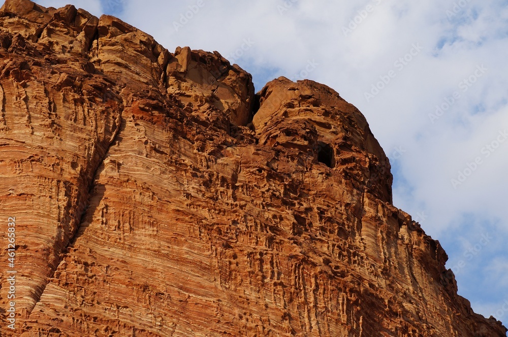 Beautiful colours of mountains near Israel Route in South