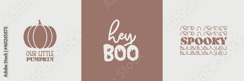 Halloween quote and element design asset for craft, printable, sublimation, card for Cutting Machines, Halloween design for shirt, mug, Tumbler, Bag, Suitable for women, Vector for Trendy women shirts