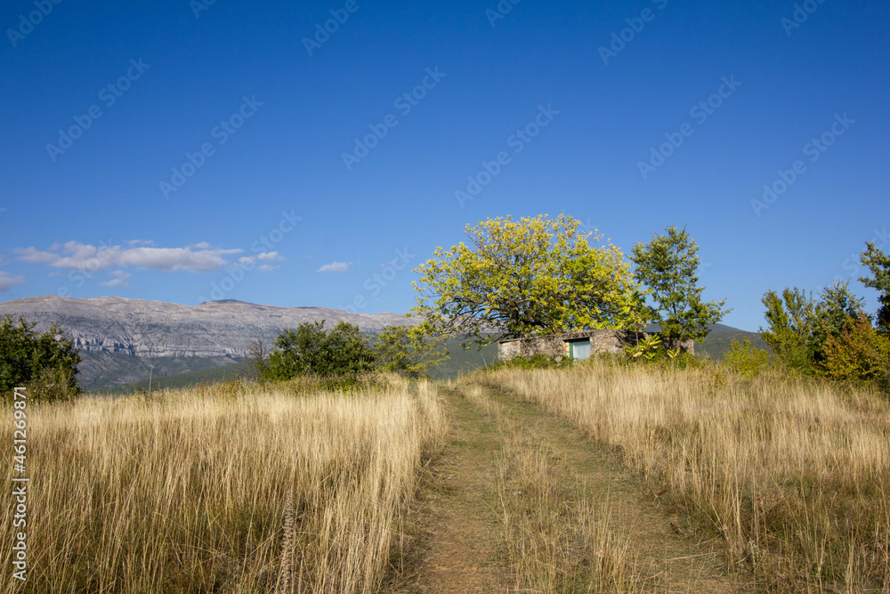 beautiful, large reservoir called perucko jezero, close to Cetina and the town Sinj, Croatia, Europe beautiful, large reservoir called perucko jezero, close to Cetina and the town Sinj, Croatia, Europe