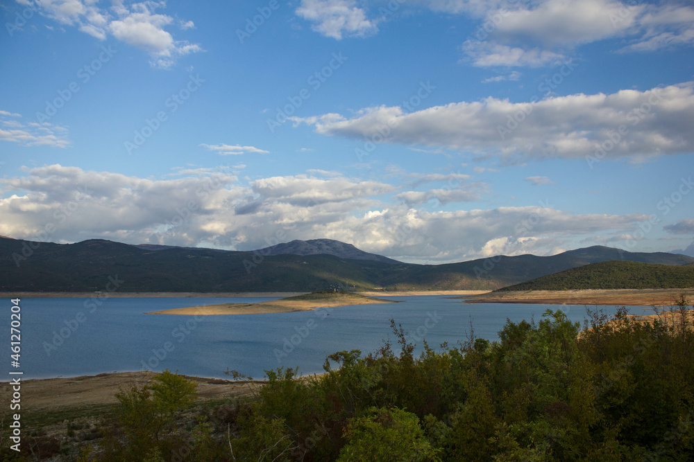 Bilecko Jezero lake in Bosnia and Herzegovina close to Trebinje and Bileca 
