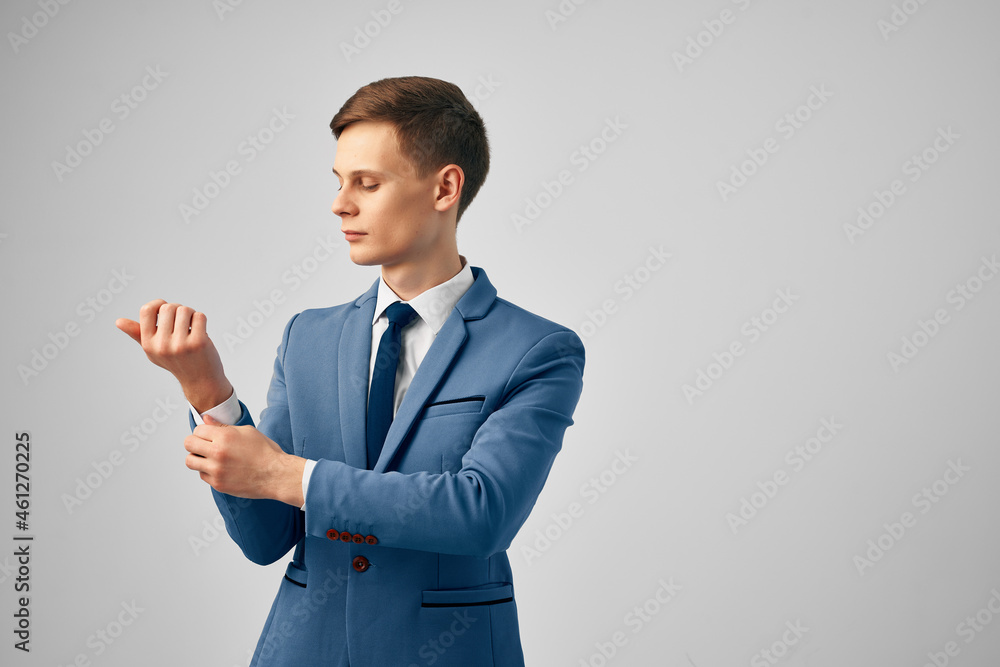 handsome business man in suit self confidence job manager handsome business man in suit self confidence job manager