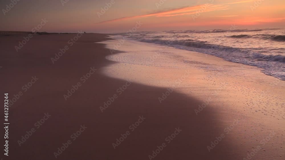 inspiring sunrise , dawn in Assateague beach in Maryland. inspiring sunrise , dawn in Assateague beach in Maryland.