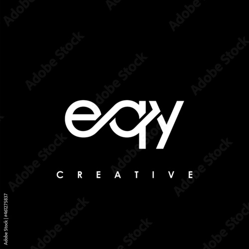 EQY Letter Initial Logo Design Template Vector Illustration