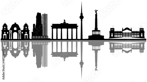 berlin city skyline photo