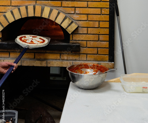 Obraz na płótnie Pizza w salonie