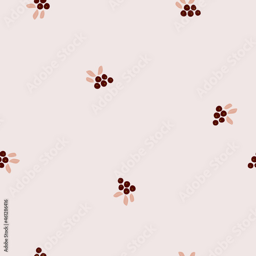 modern boho hygge minimalism. merry christmas and new year. winter stickers for design. vector set of christmas elements.