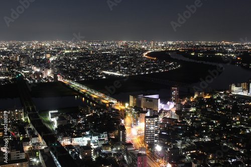 東京夜景 © 雄刀 鷲巣