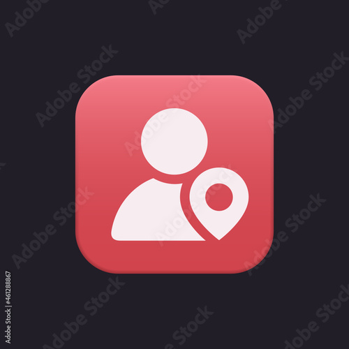 User Location - Sticker