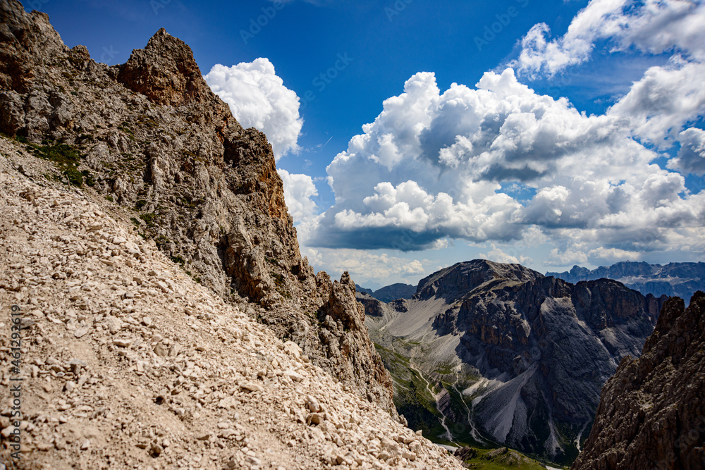 Obraz premium Dolomiti Worldhermitage Funes Southtyrol, Italy, Europa