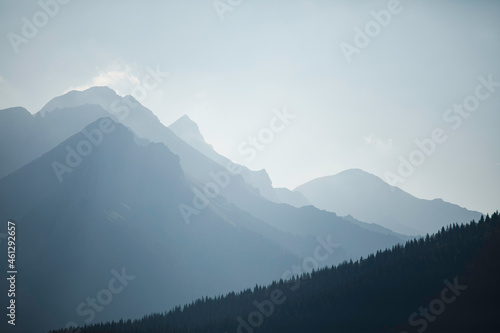 misty mountain landscape © Sieku Photo