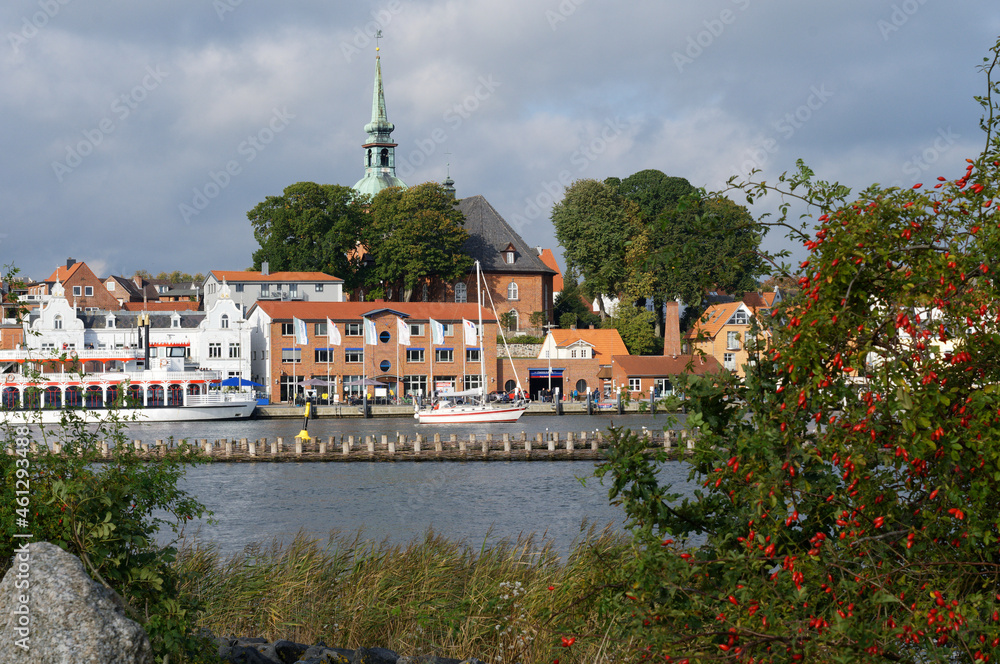 Naklejka premium Kappeln, Schlei