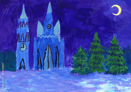 Fotografie Snow Queen's Palace