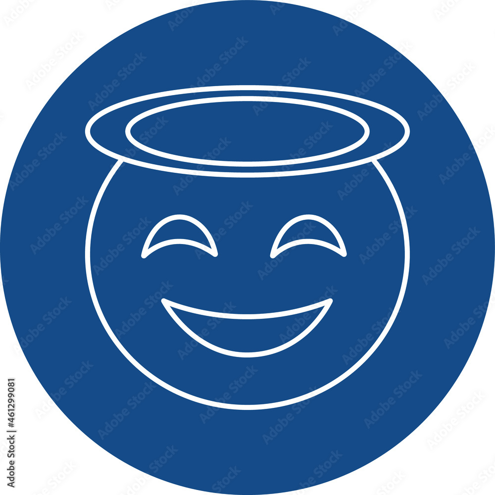Blessed Emoji Vector icon that can easily modify or edit
Blessed Emoji Vector icon that can easily modify or edit