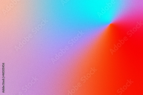 Colorful gradient background with noisy grain texture.