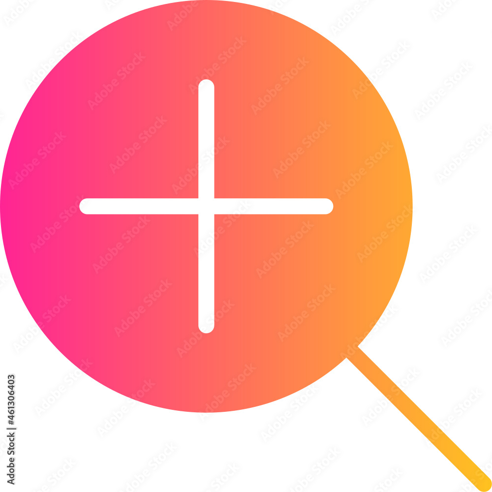 Fototapeta premium zoom icon