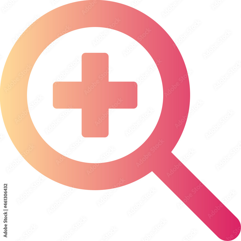 Fototapeta premium zoom icon