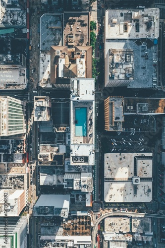 Downtown Miami Aerial View