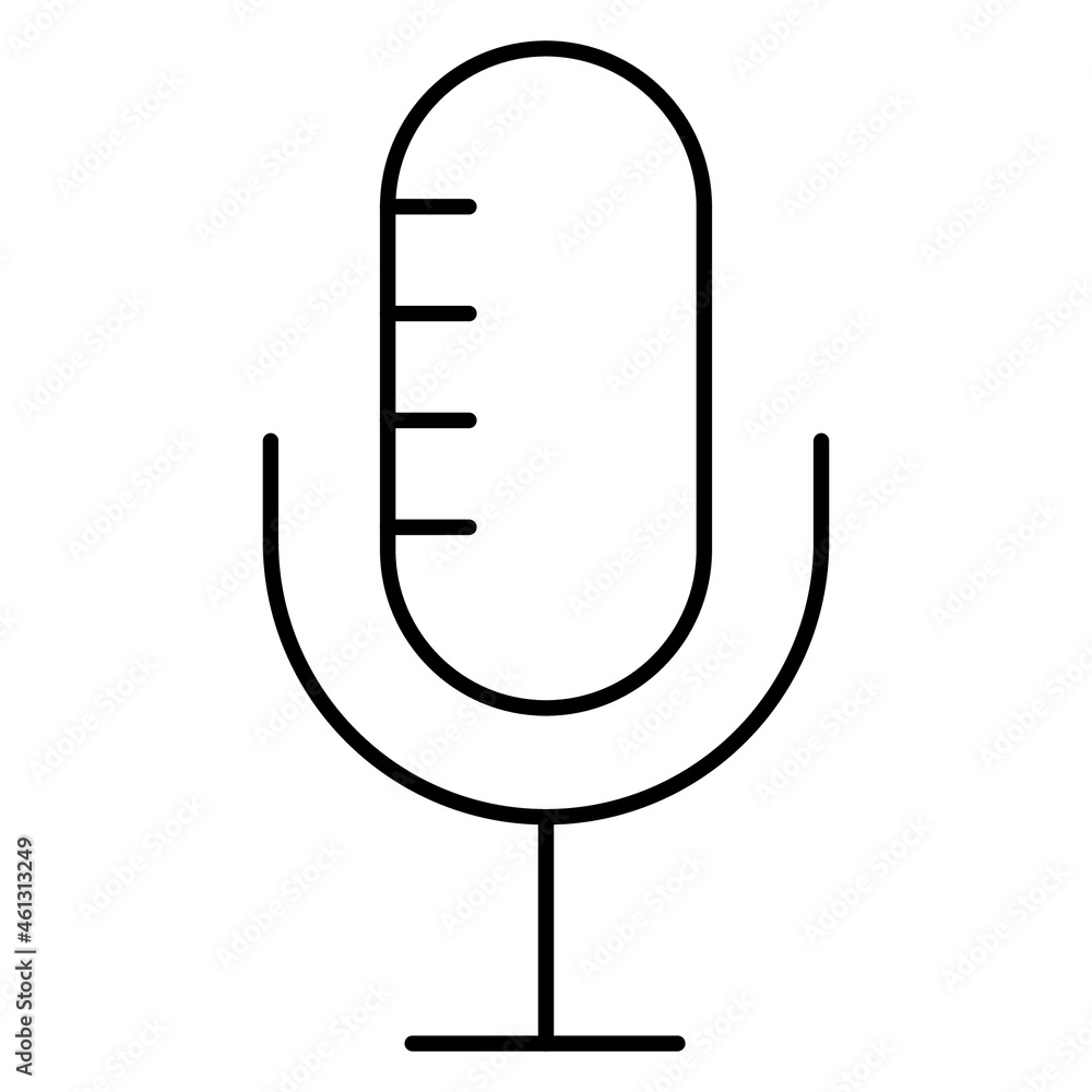 Mic Line Style vector icon which can easily modify or edit
Mic Line Style vector icon which can easily modify or edit