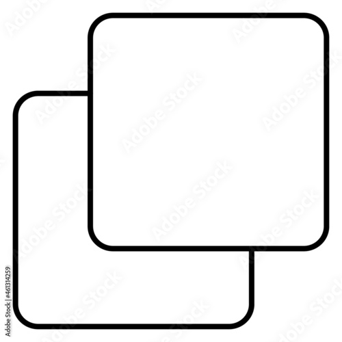 Copy Layer Vector icon that can easily modify or edit

