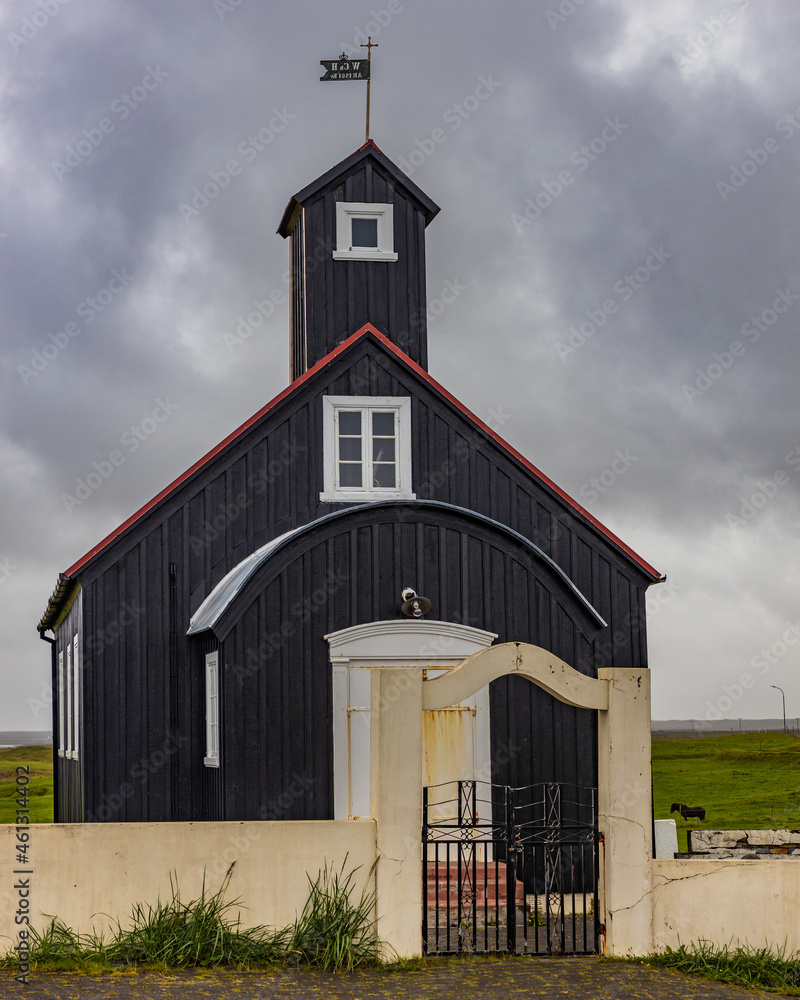 Iceland-Hafnir-Black Church