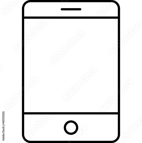 Mobile Vector icon that can easily modify or edit