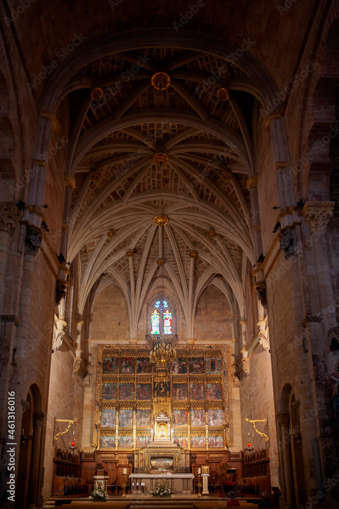 Real Colegiata Basílica de San Isidoro y panteón real de la ciudad de León, España