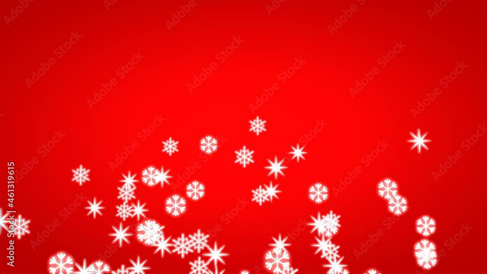 Christmas Falling snow with snowflakes - Snow is slowly rising 4K Animation on a red background - (Endless loop) Holidays Snowfall with snowflakes. Christmas Falling snow with snowflakes - Snow is slowly rising 4K Animation on a red background - (Endless loop) Holidays Snowfall with snowflakes.