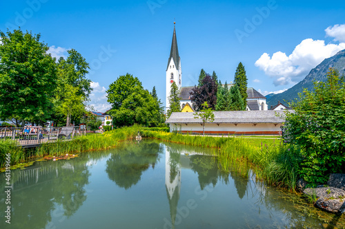 Kirche in Oberstdorf, Bayern, Deutschland 