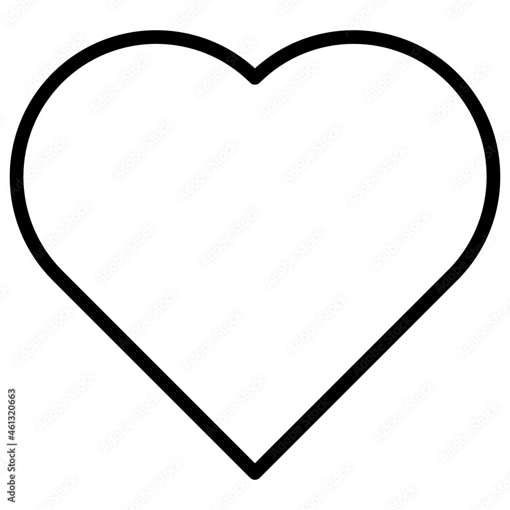 Heart Vector icon that can easily modify or edit
Heart Vector icon that can easily modify or edit