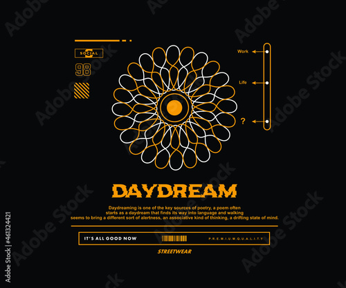 Aesthetic Graphic Design for T shirt  Street Wear and Urban Style