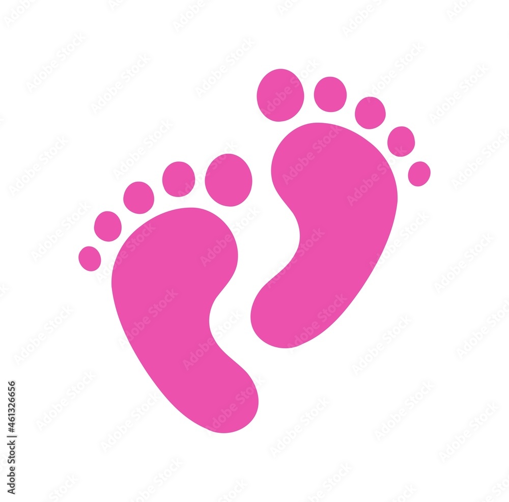 Pink Outline Footsteps Silhouette.Vector human man woman legs footprints print drawing design.Baby shower.New born.It's a girl,boy. Logo. Cricut Plotter laser cutting.Vinyl wall sticker decal.Cut foot Pink Outline Footsteps Silhouette.Vector human man woman legs footprints print drawing design.Baby shower.New born.It's a girl,boy. Logo. Cricut Plotter laser cutting.Vinyl wall sticker decal.Cut foot