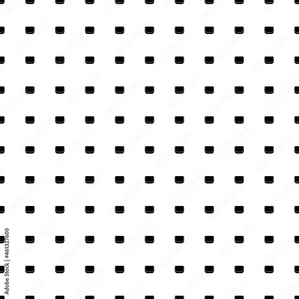 Square seamless background pattern from black ladies handbag symbols. The pattern is evenly filled. Vector illustration on white background Square seamless background pattern from black ladies handbag symbols. The pattern is evenly filled. Vector illustration on white background