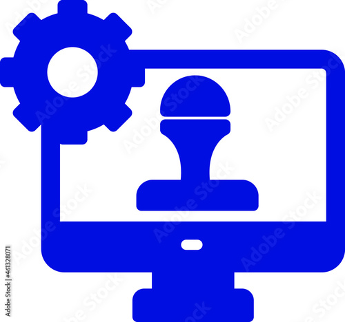 Game development Vector icon that can easily modify or edit

