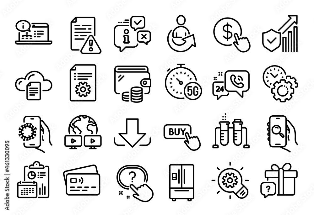 Vector set of Covid app, Instruction manual and Refrigerator line icons set. Calendar report, Money wallet and Credit card tag. Buy currency, Technical documentation and Share icons. Vector Vector set of Covid app, Instruction manual and Refrigerator line icons set. Calendar report, Money wallet and Credit card tag. Buy currency, Technical documentation and Share icons. Vector