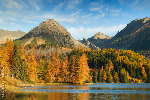 Beautiful autumn in the mountains - Strbskie Pleso - Slovakia